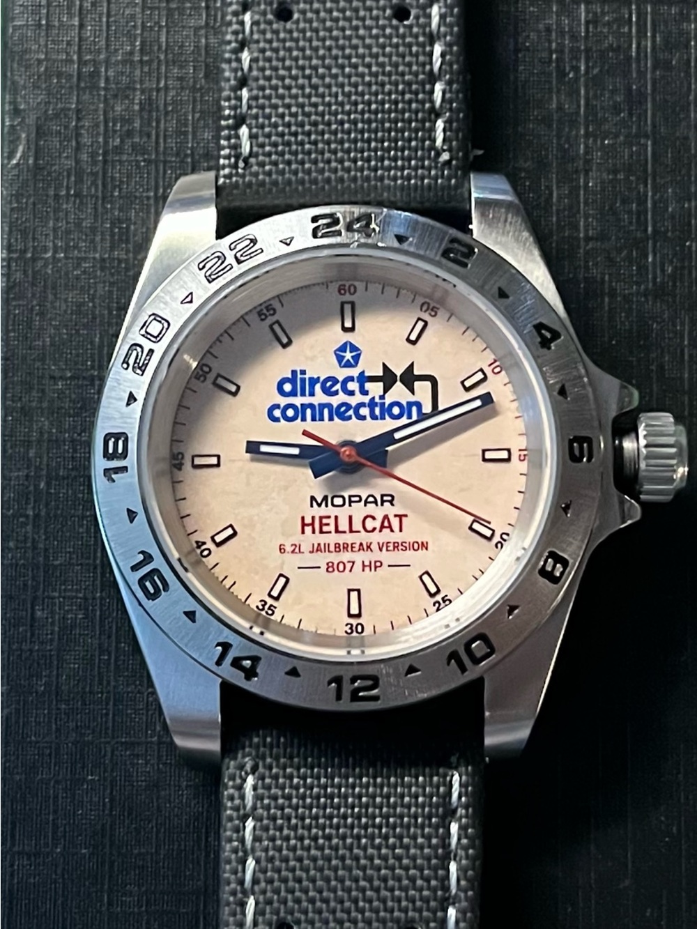 Custom Automotive-Inspired Watch – 6.2L 807 HP Performance Edition – Direct Conn